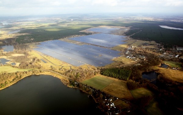독일 브란덴부르크 브리스트 태양광 발전소.(사진=한화큐셀)