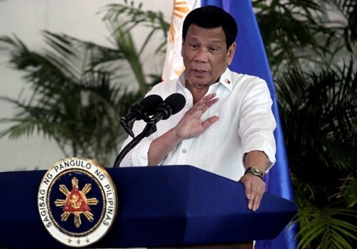 로드리고 두테르테 필리핀 대통령(사진=연합뉴스/로이터)