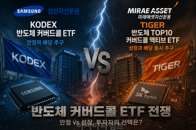 [마켓Q] 삼성 VS 미래, '반도체 커버드콜' ETF에서도 '맞불' - 뉴스 썸네일 이미지