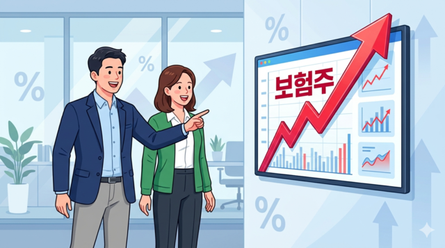 삼전·고금리 수혜 '톡톡'...기지개 켠 보험주 - 뉴스 썸네일 이미지